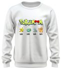 Pokemom gyermek nevekkel - unisex pulóver