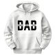 Dad, Husband, Hero, Legend - unisex kapucnis pulóver